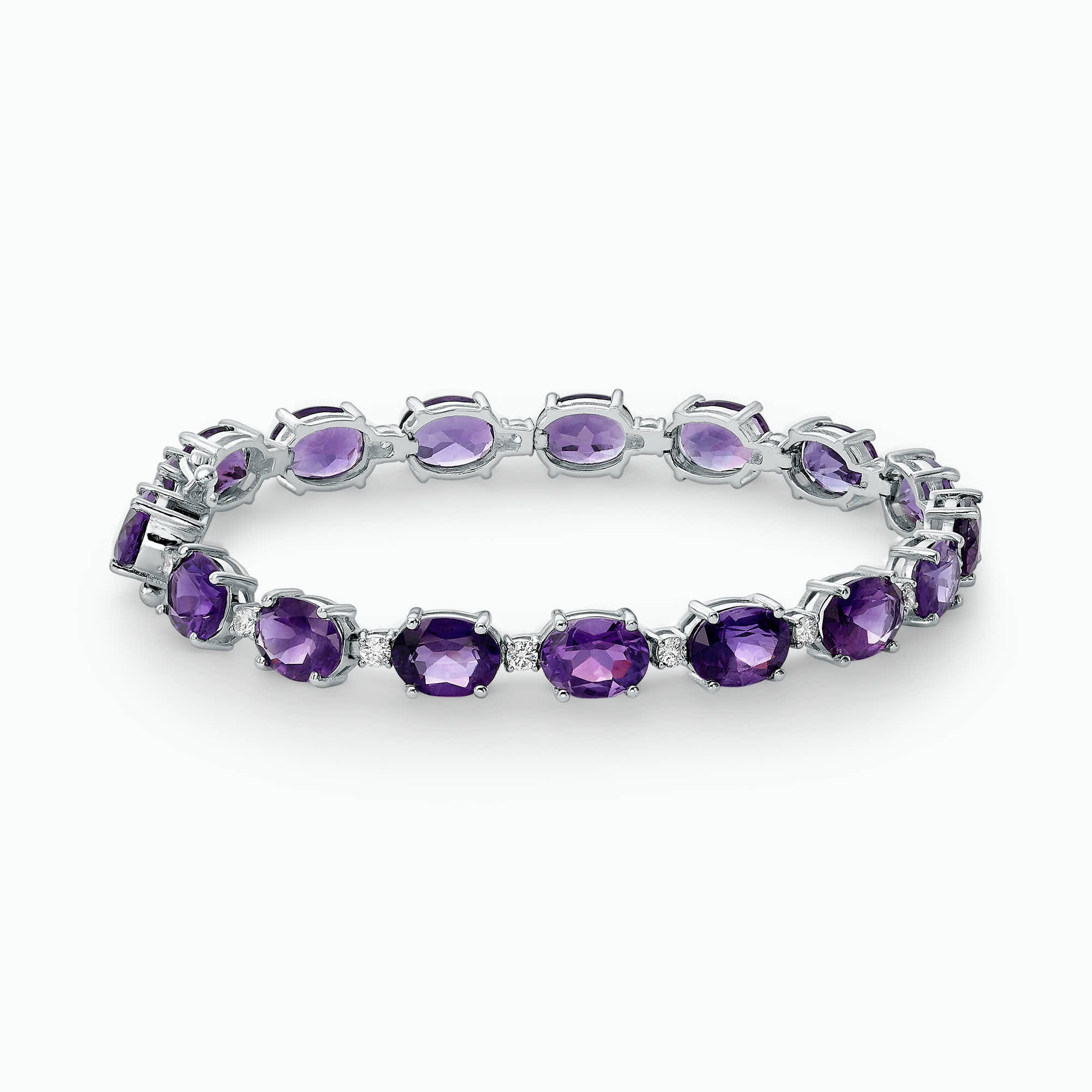 צמיד מיי-הייז אמטיסט ויהלומים