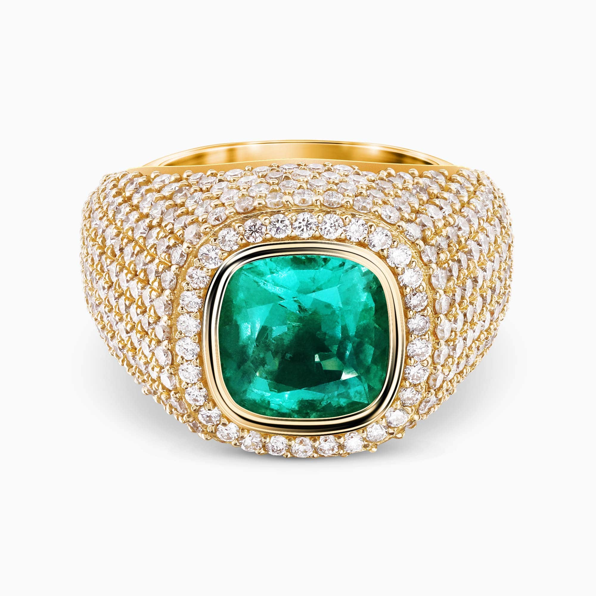 טבעת גרין אמרלד - כפריס תכשיטים