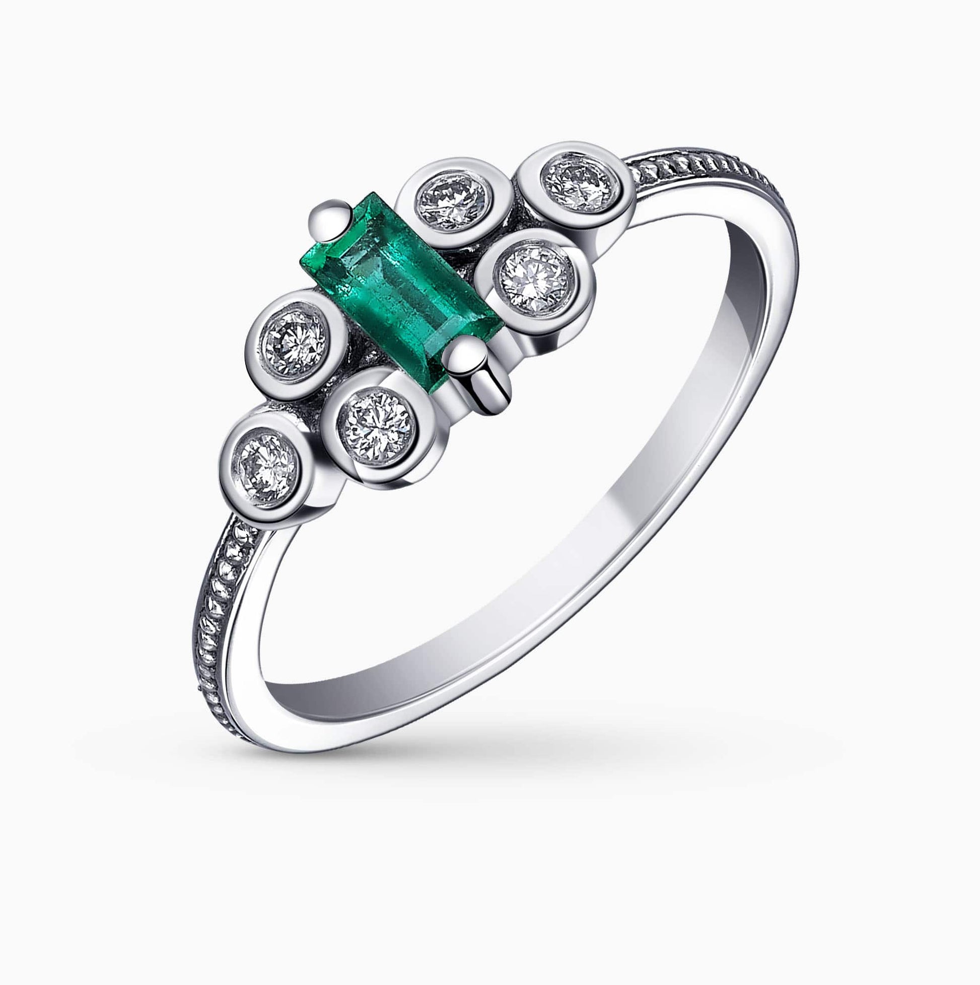 טבעת באטר-פליי אמרלד - תמונה 2