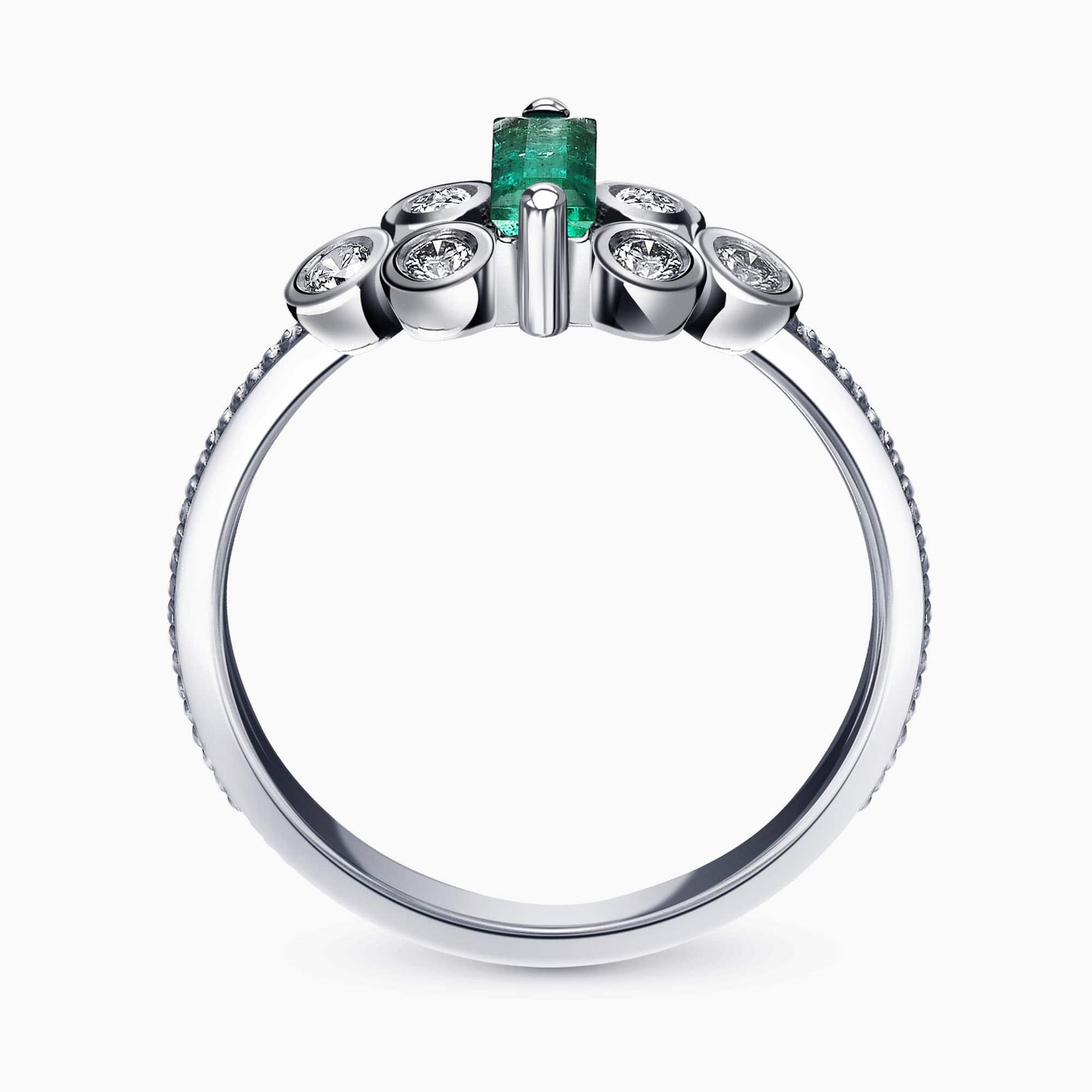 טבעת באטר-פליי אמרלד - תמונה 3