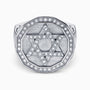 טבעת חותם מגן דוד - כפריס תכשיטים