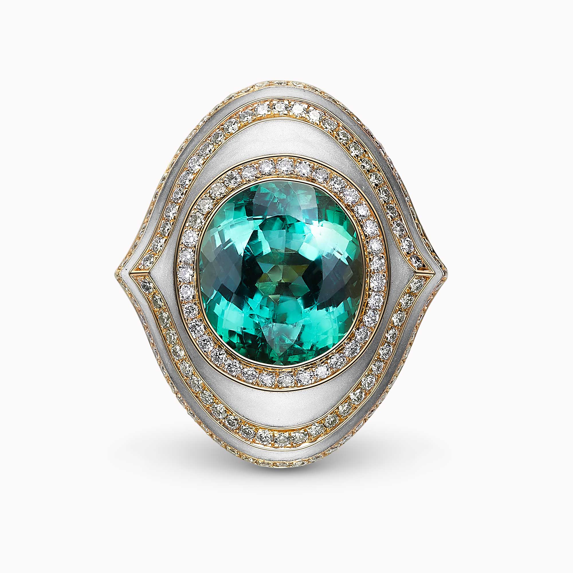 טבעת יער טורמלין - כפריס תכשיטים