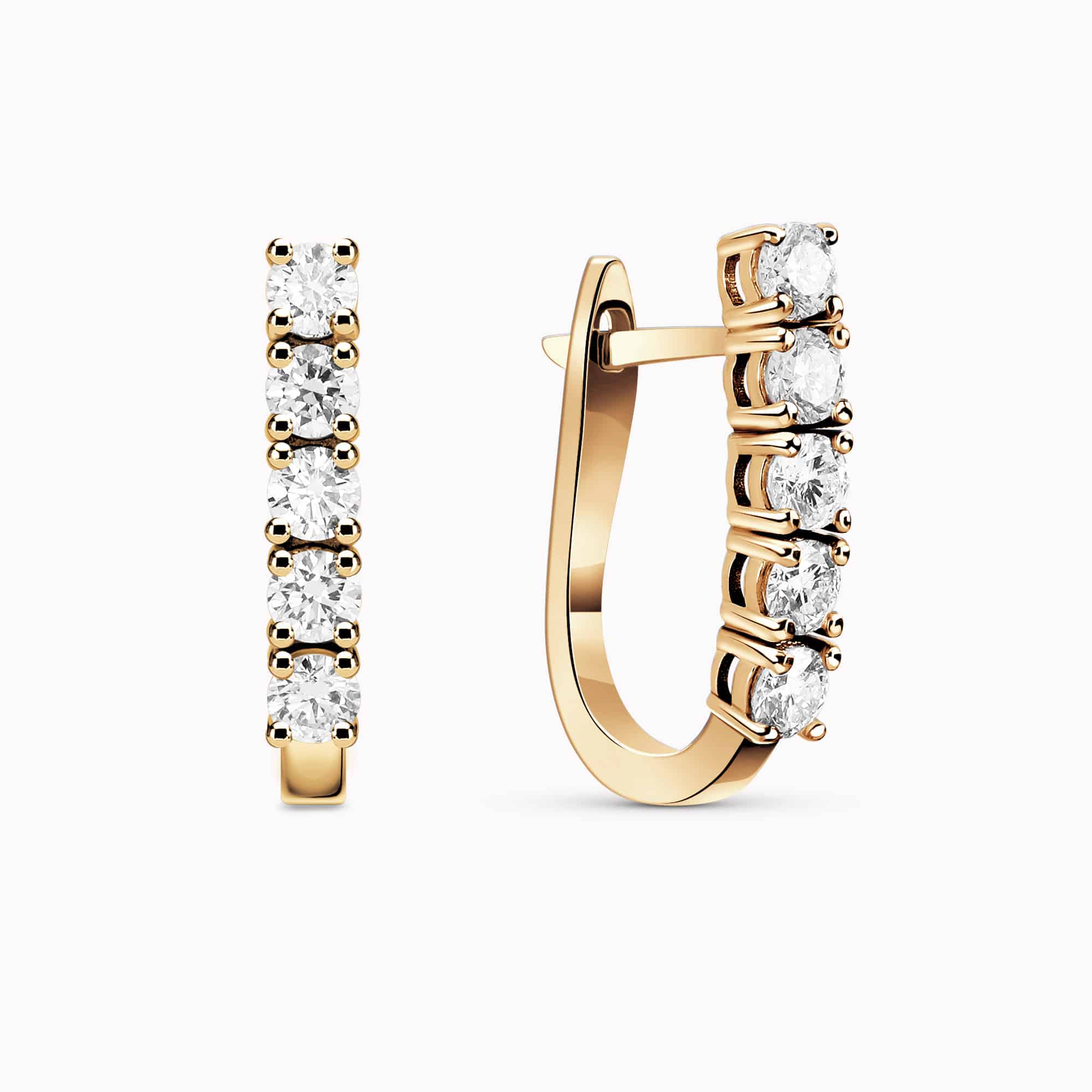 עגילי מונה - כפריס תכשיטים