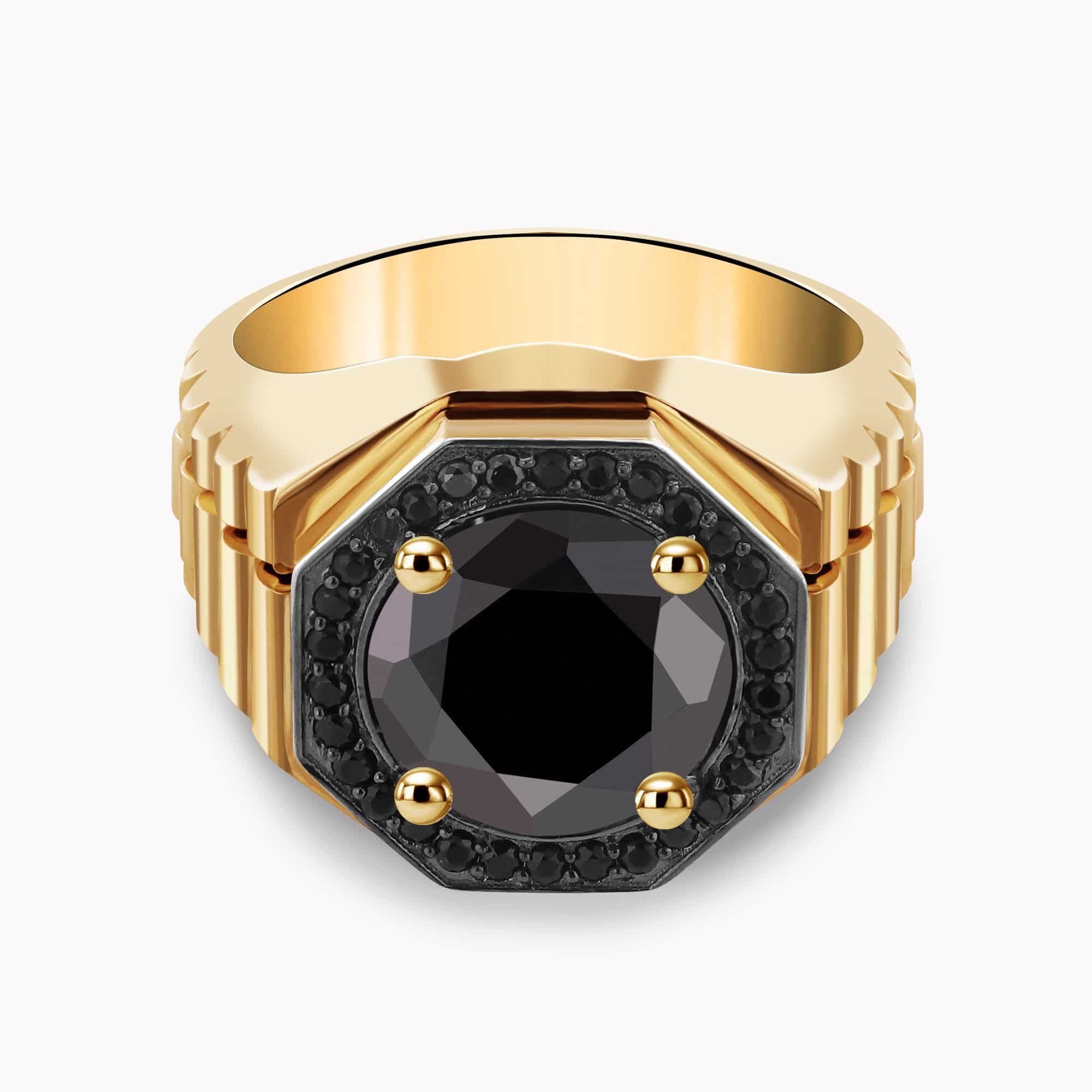 טבעת לורה יהלום שחור - כפריס תכשיטים