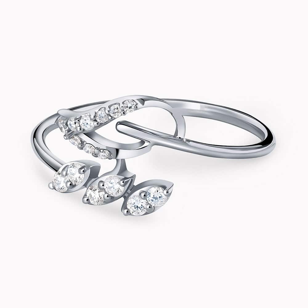 טבעת יהלומים ארייט - כפריס תכשיטים