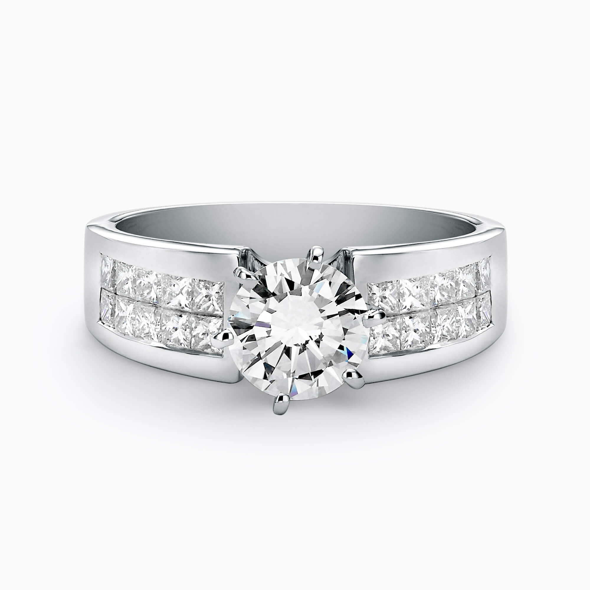 טבעת יהלום נינה - כפריס תכשיטים