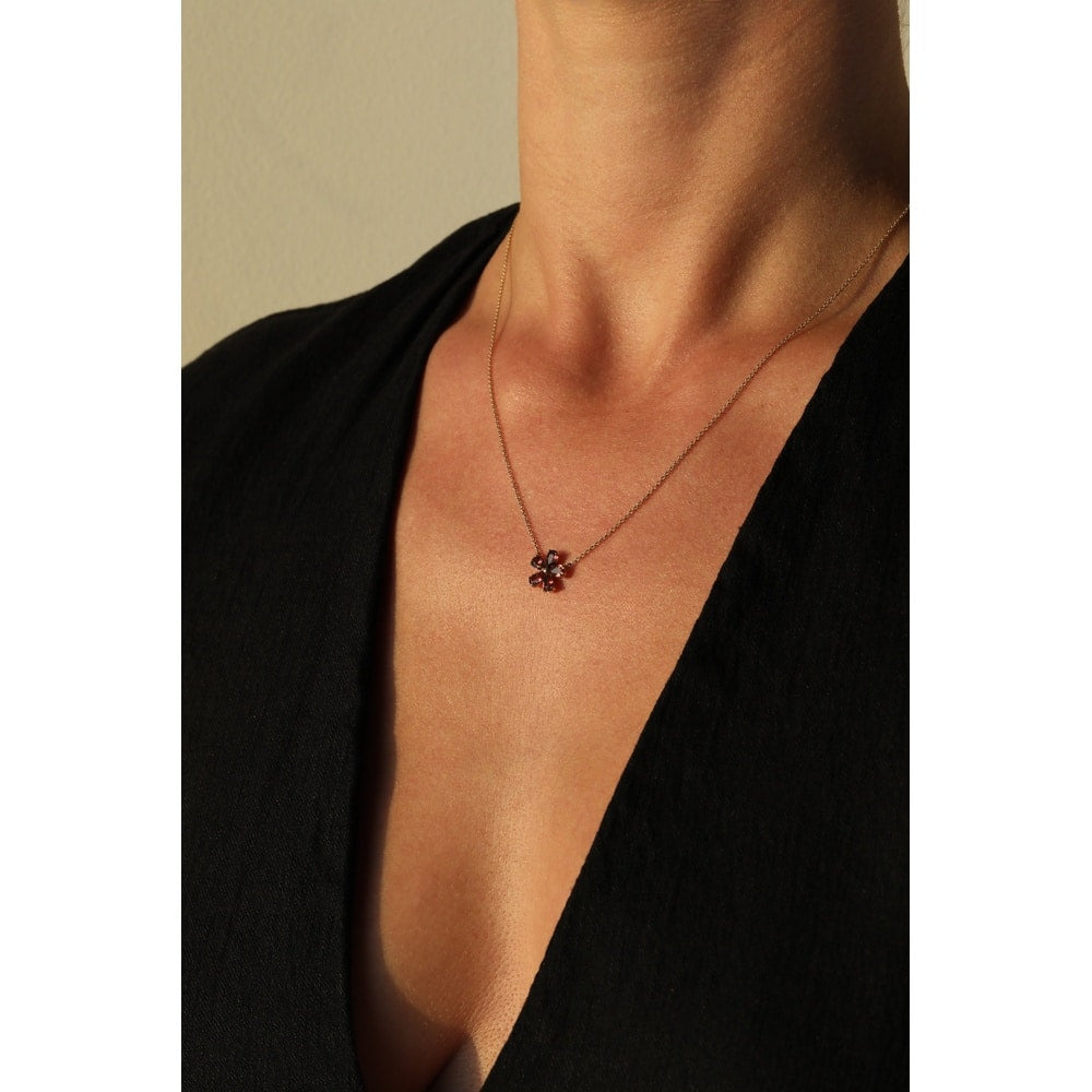 שרשרת ניני טורמלין וורוד - תמונה 3