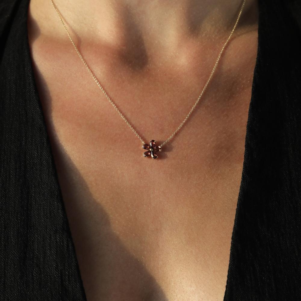 שרשרת ניני טורמלין וורוד - תמונה 6